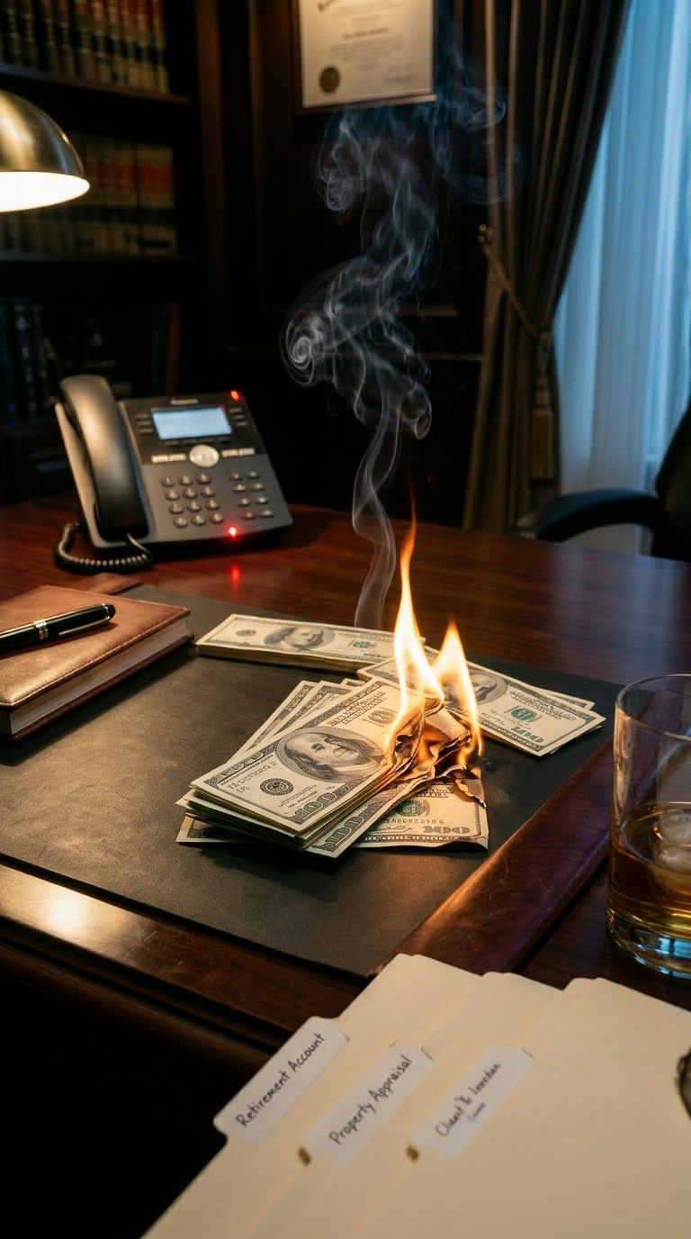 Burning Money zoomed